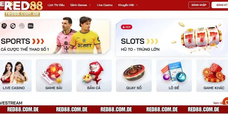 Top sản phẩm giải trí nên trải nghiệm khi đến với RED88